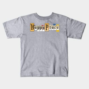 Happy Place (Land Edition) Kids T-Shirt